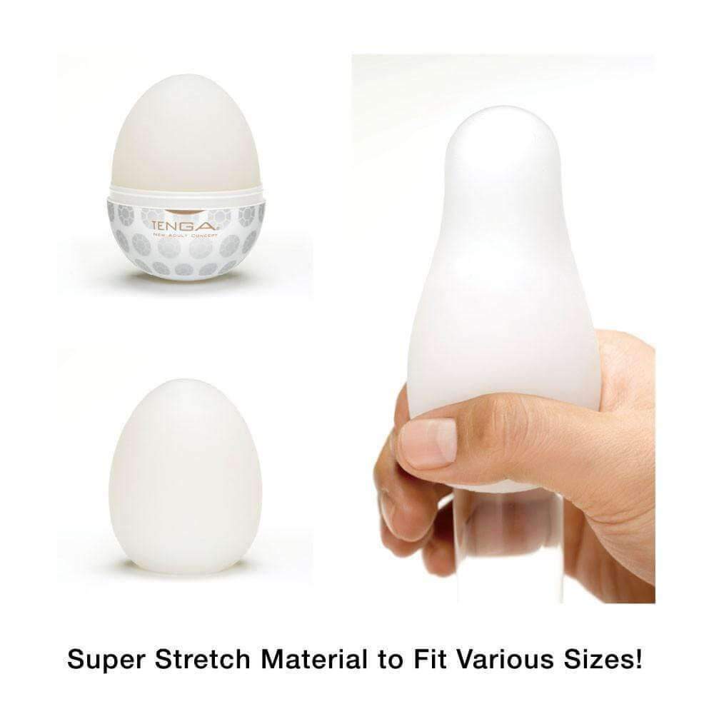 Tenga EGG Strong Crater Masturbator - Thorn & Feather