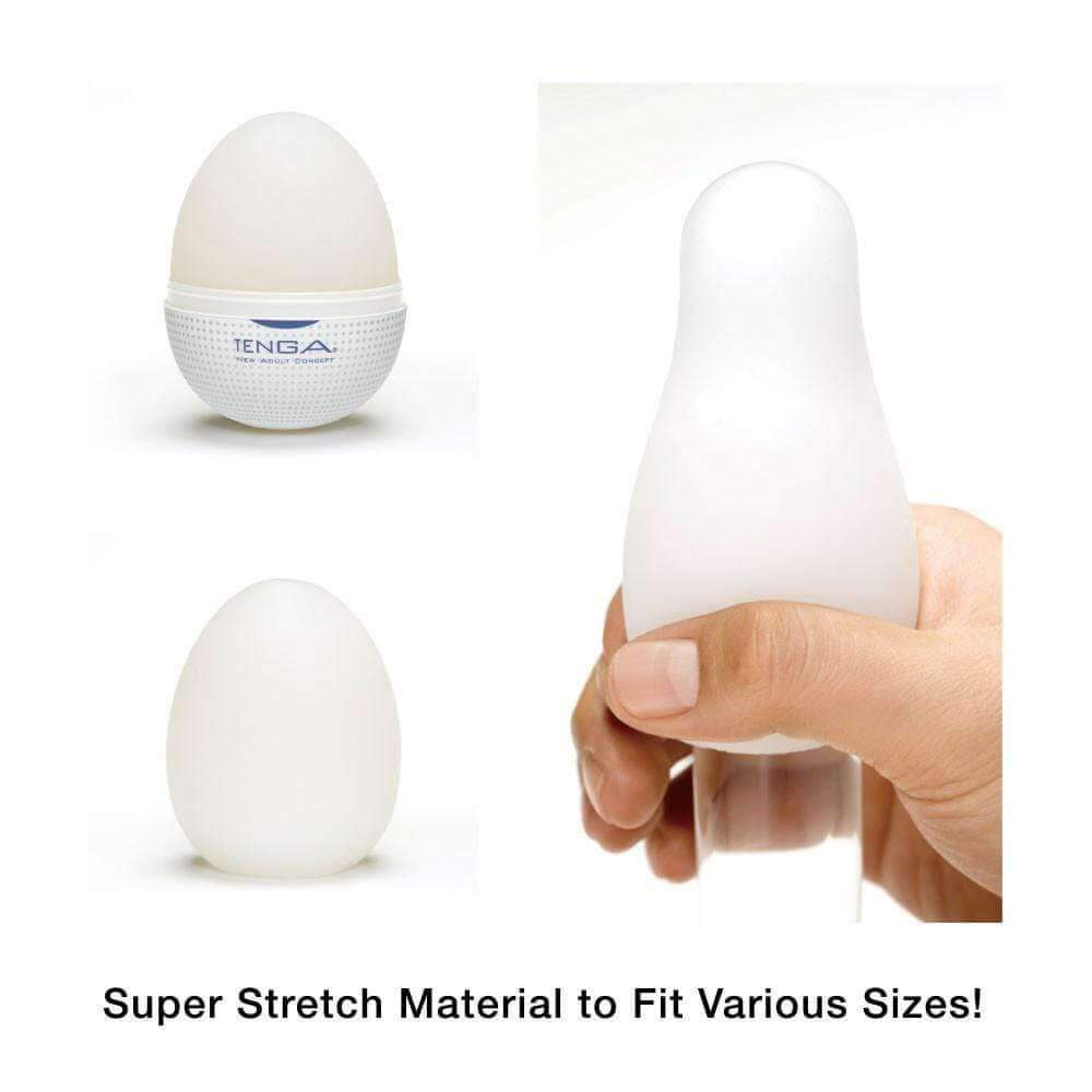 Tenga EGG Strong Misty Masturbator - Thorn & Feather