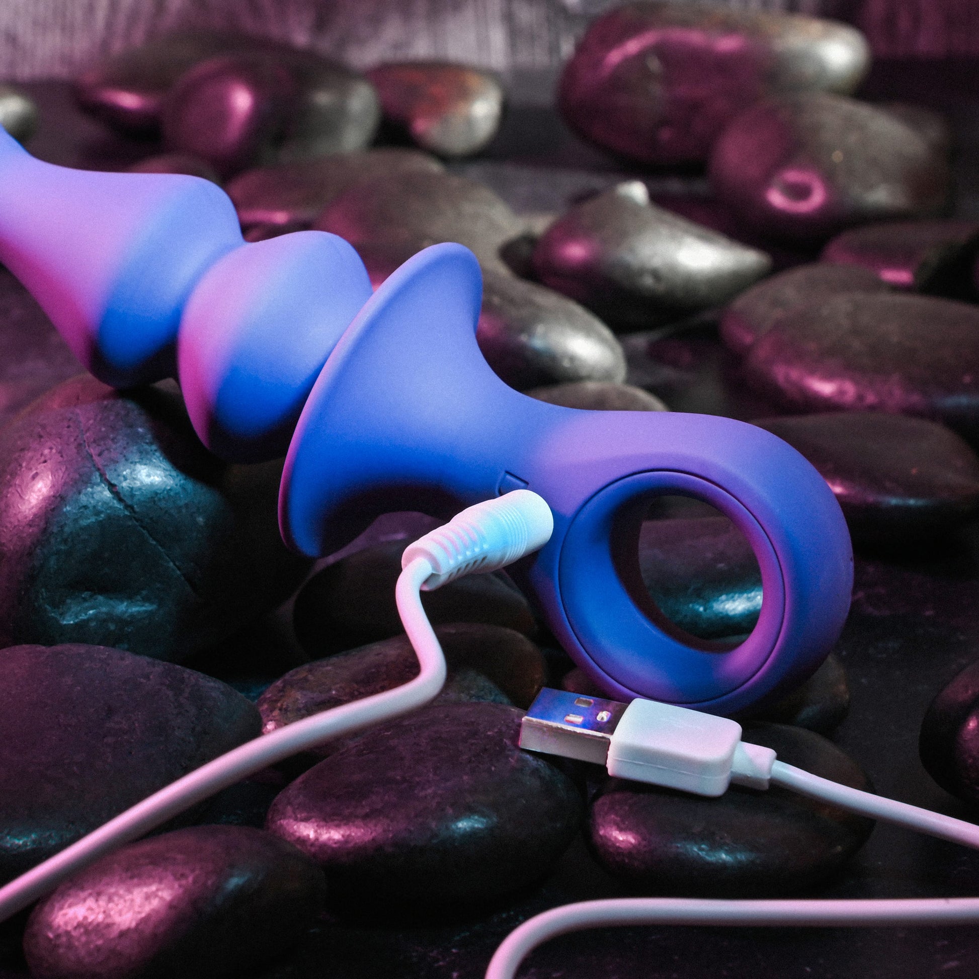 Silicone Rechargeable Ring Pop - Purple - Thorn & Feather