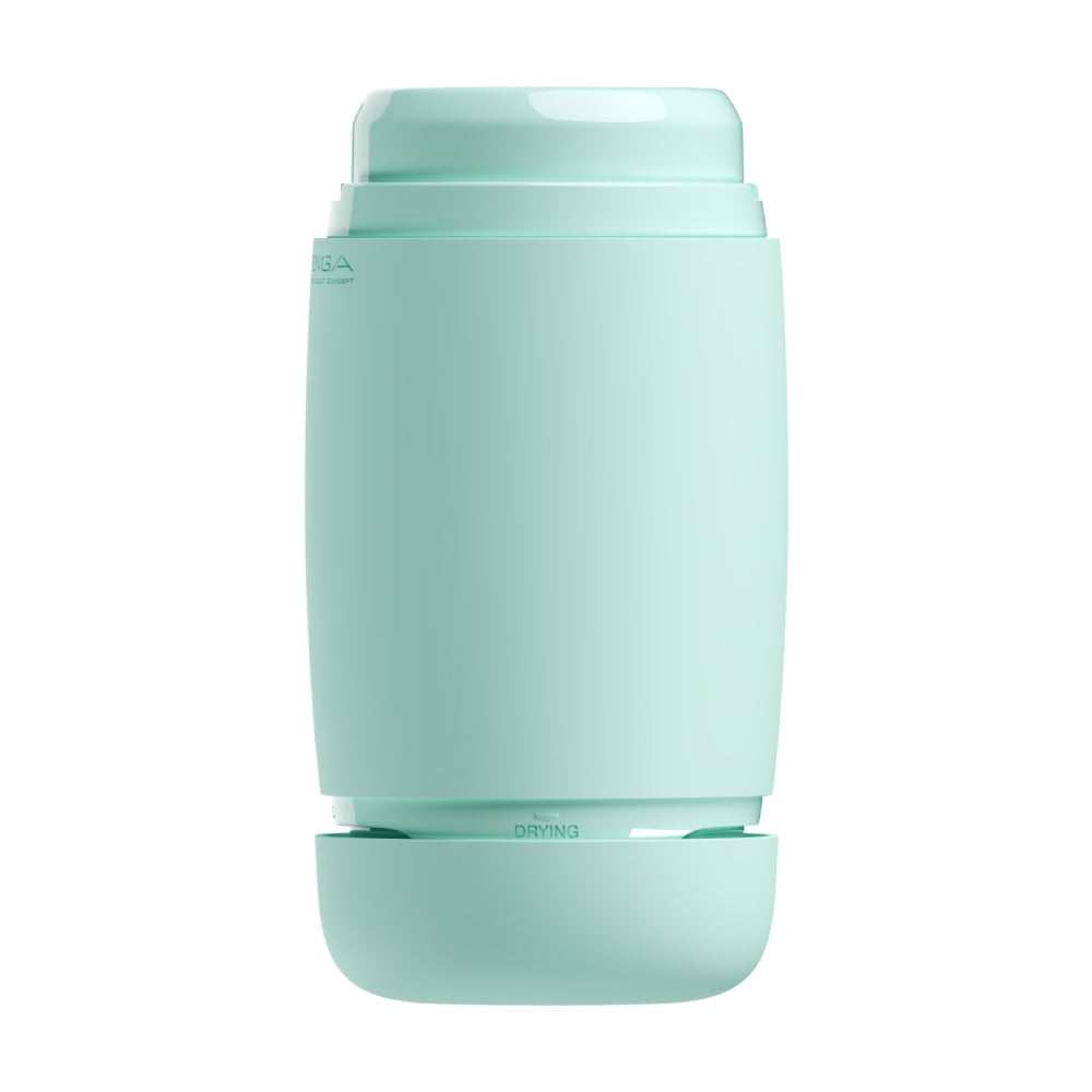 Tenga Puffy Soft Stroker - Green Mint - Thorn & Feather