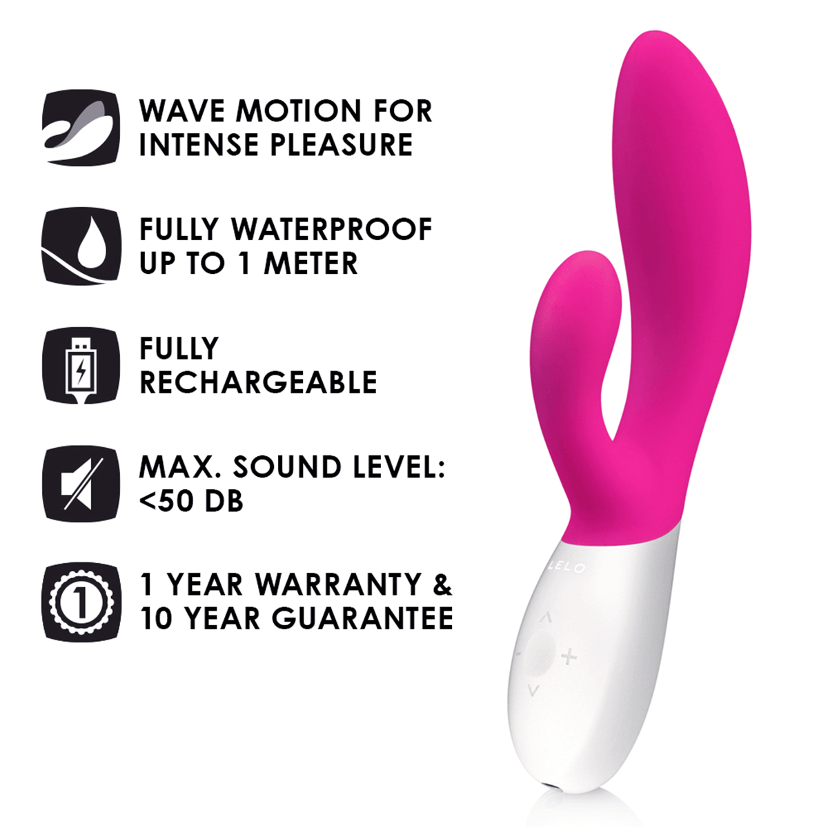 Lelo INA Wave G-Spot and Clitoral Vibrator - Thorn & Feather