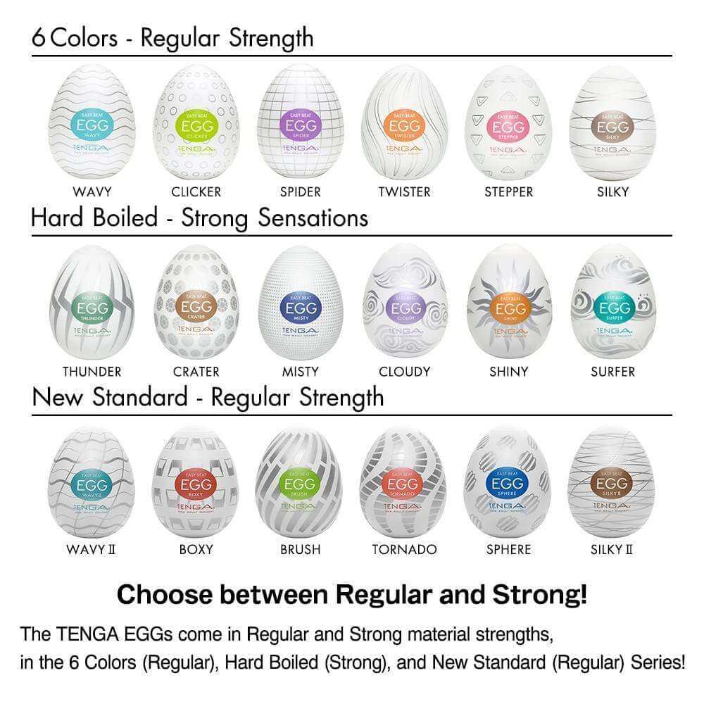 Tenga EGG Silky II Masturbator - Thorn & Feather