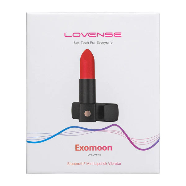 Lovense Exomoon Mini Lipstick Vibrator - Thorn & Feather