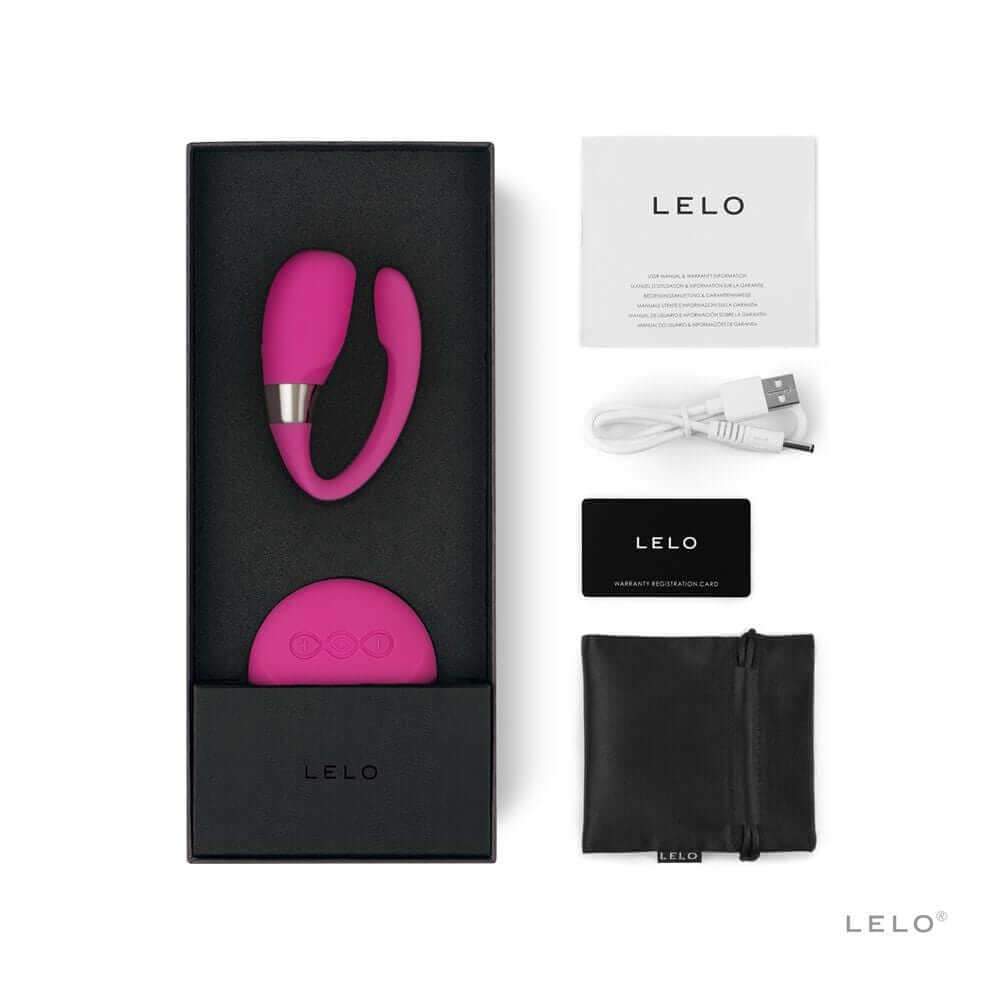 Lelo TIANI 3 Remote-Controlled Couples’ Massager - Cerise - Thorn & Feather