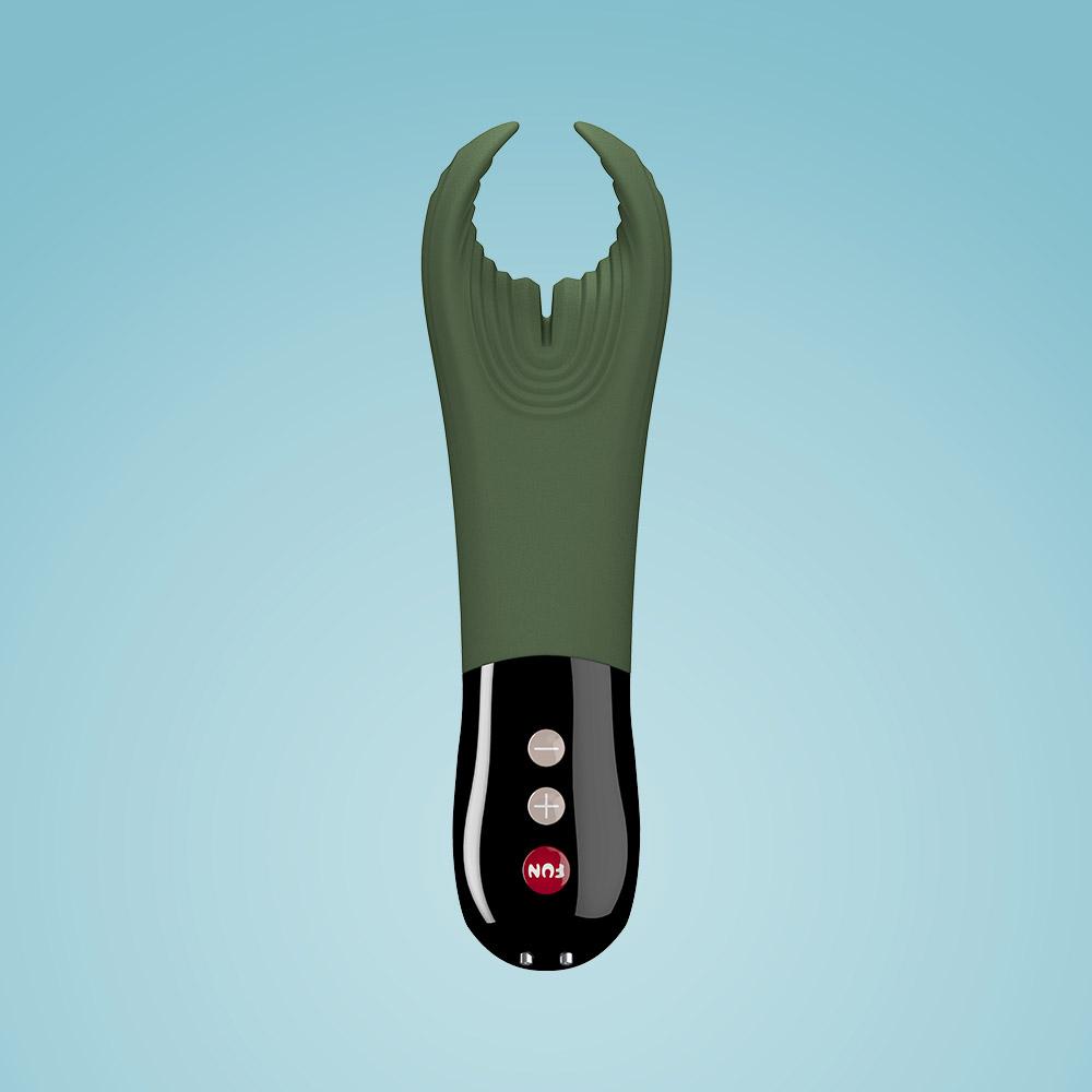 Fun Factory Manta Male Vibrating Stroker - Thorn & Feather