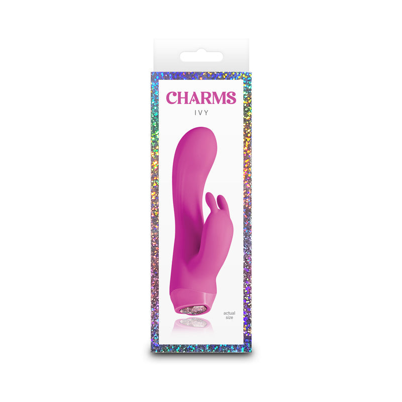 Charms Ivy Mini Rabbit Vibrator - Magenta