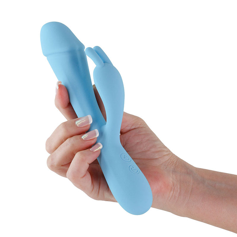 Obsessions Scarlett Rabbit Vibrator - Light Blue