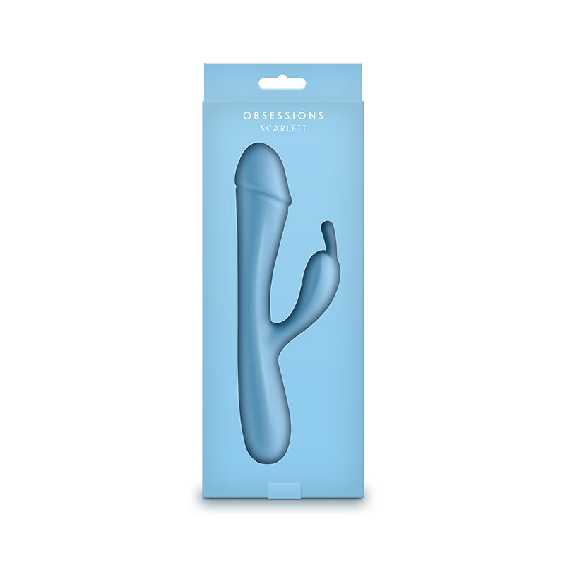 Obsessions Scarlett Rabbit Vibrator - Light Blue