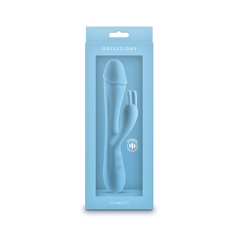 Obsessions Scarlett Rabbit Vibrator - Light Blue