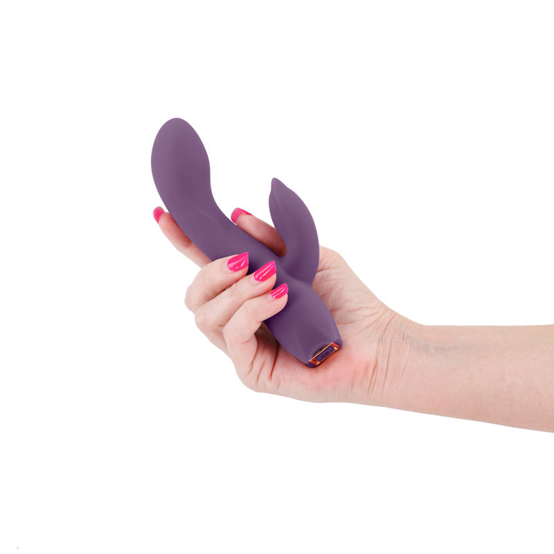 Obsession Juilet Rabbit Vibrator - Dark Purple - Thorn & Feather