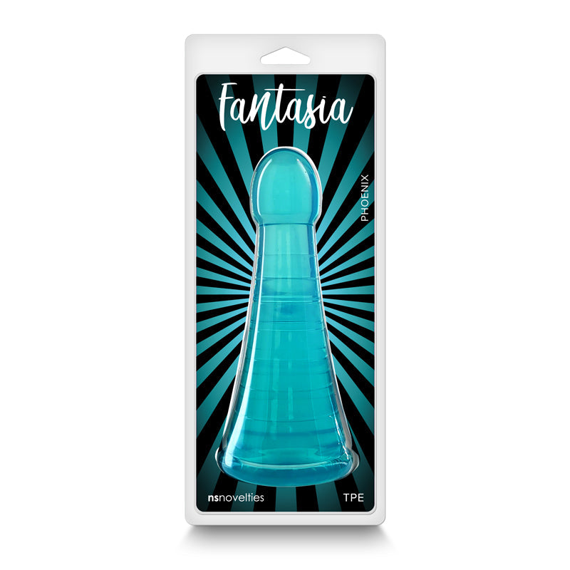 Fantasia Phoenix Tapered Dildo - Teal