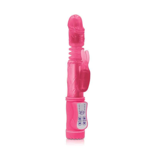 Firefly Thumper Glow In The Dark Rabbit Vibrator - Pink - Thorn & Feather