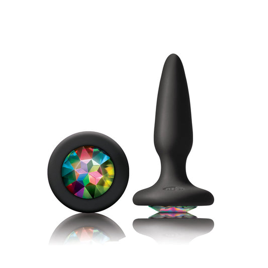 Glams Mini Butt Plug - Rainbow Gem - Thorn & Feather