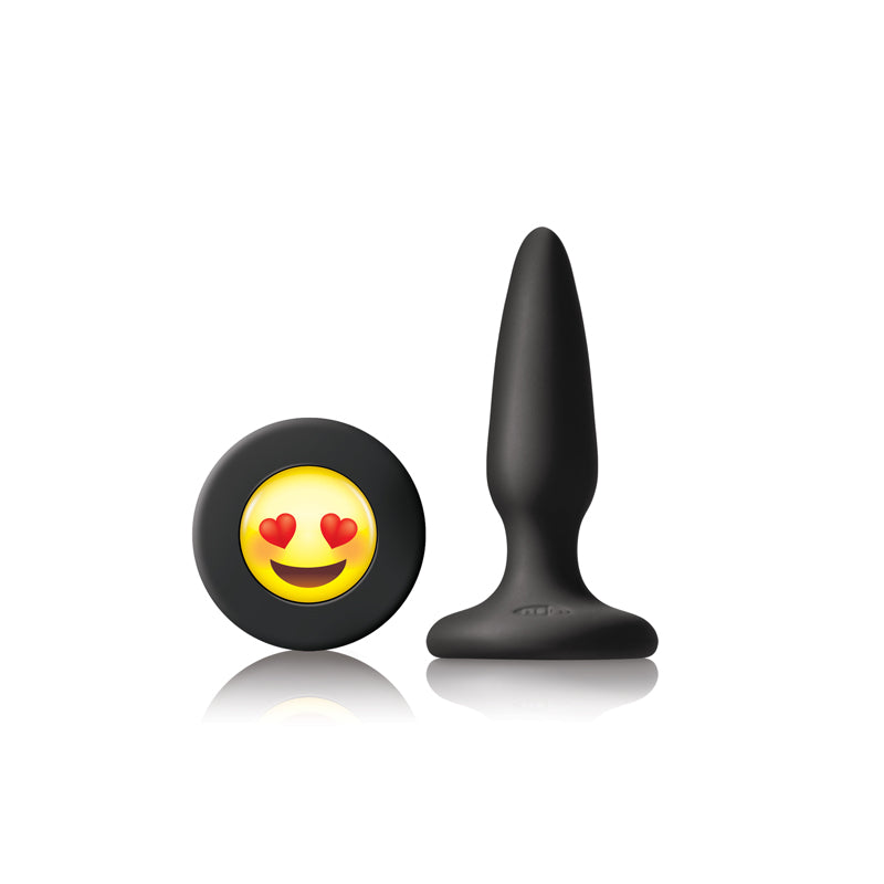 Moji's ILY Anal Plug - Black - Thorn & Feather