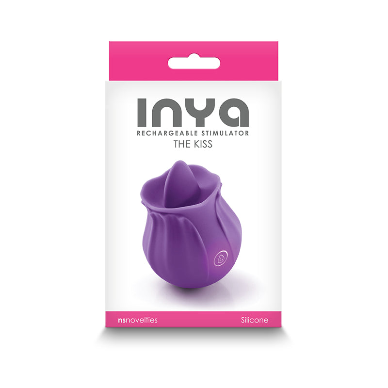 INYA The Kiss Suction & Licking Vibrator - Purple