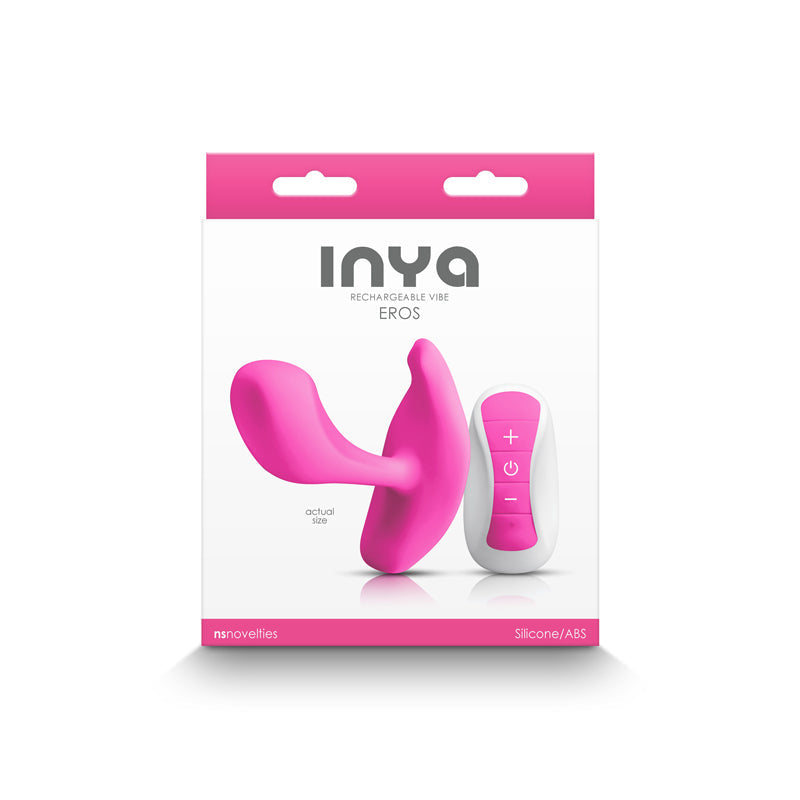 INYA Eros Rechargeable Vibe with Remote - Pink - Thorn & Feather