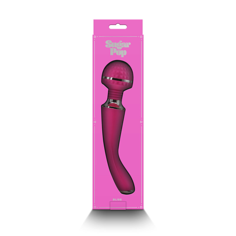 Sugar Pop Bliss Vibrating Wand - Pink - Thorn & Feather