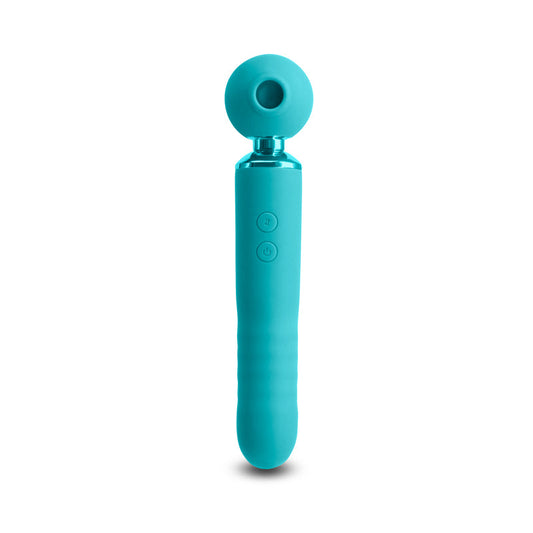 Revel Fae Air Pulse & Thrusting Wand - Teal