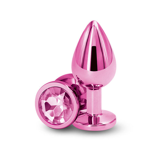 Rear Assets Butt Plug - Medium, Pink - Thorn & Feather