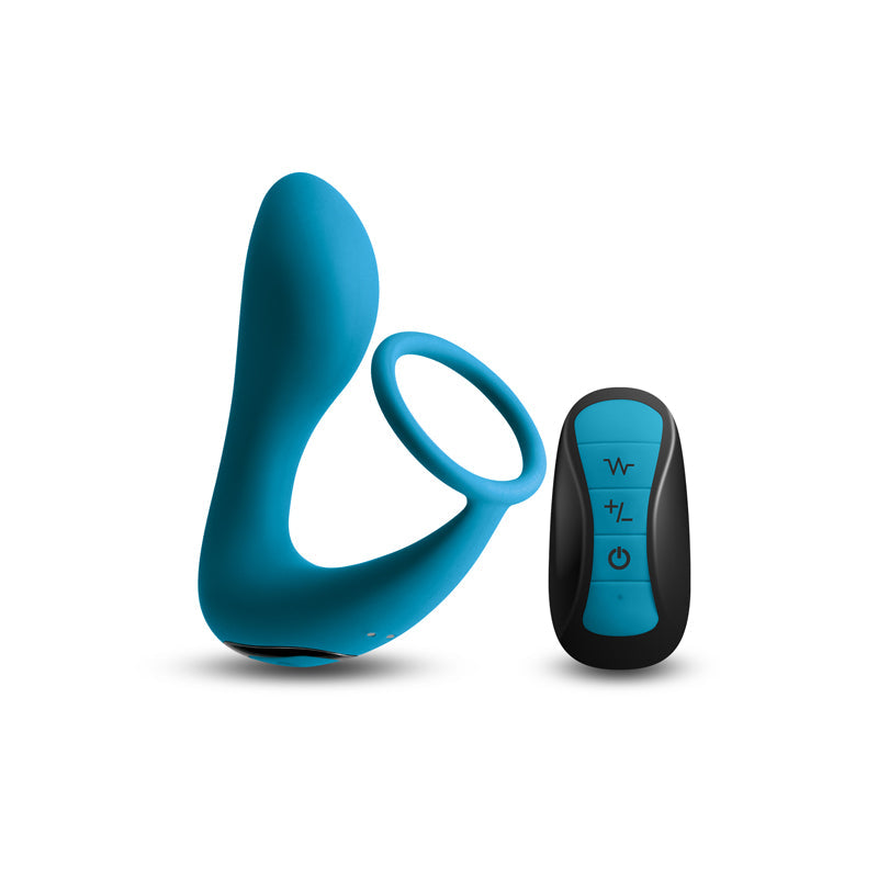 Renegade Slingshot II Remote Control Prostate Stimulator - Teal - Thorn & Feather