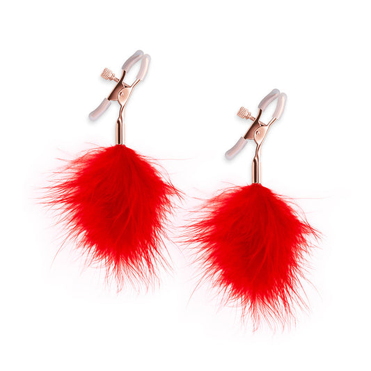 Bound F1 Nipple Clamps - Red - Thorn & Feather