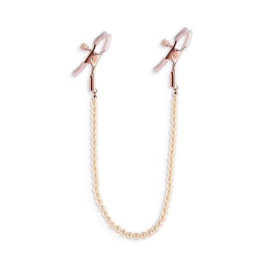 Bound DC1 Nipple Clamps - Rose Gold - Thorn & Feather