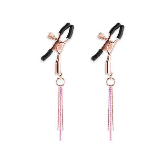 Bound D3 Nipple Clamps - Rose Gold - Thorn & Feather