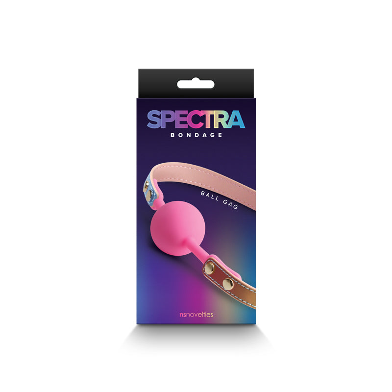 Spectra Bondage Ballgag - Rainbow - Thorn & Feather