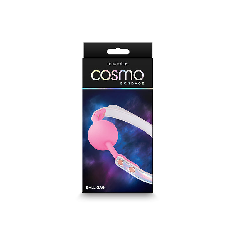 Cosmo Bondage Ball Gag - Rainbow - Thorn & Feather