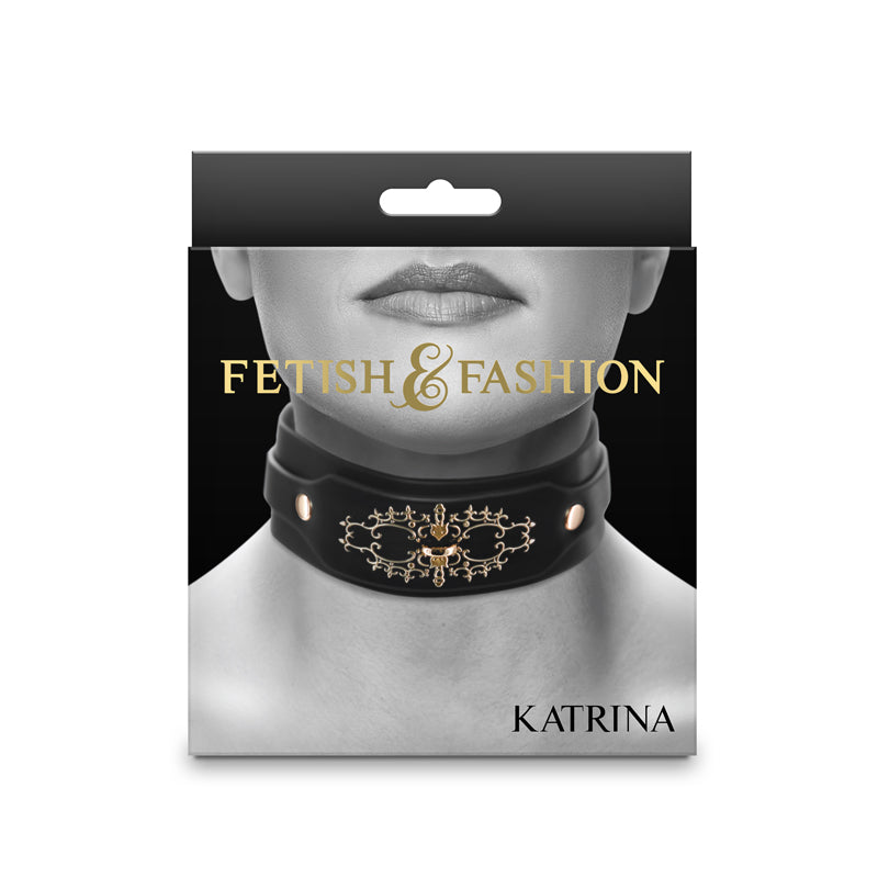 Fetish & Fashion Katrina Collar - Black