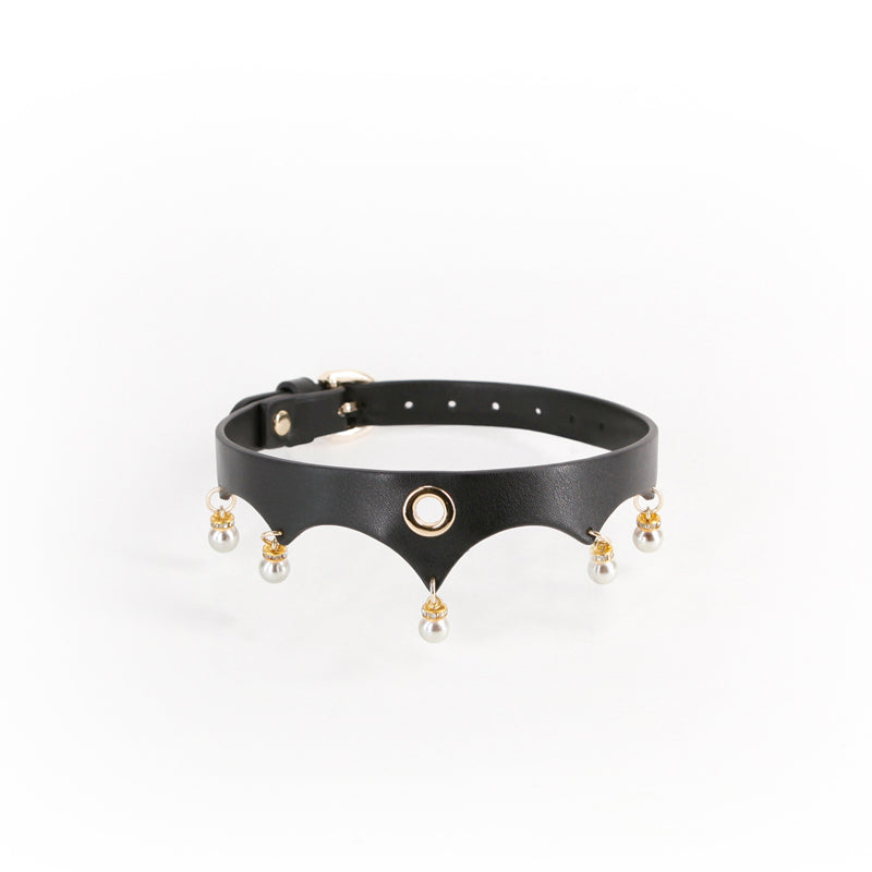 Fetish & Fashion Jezebel Collar - Black