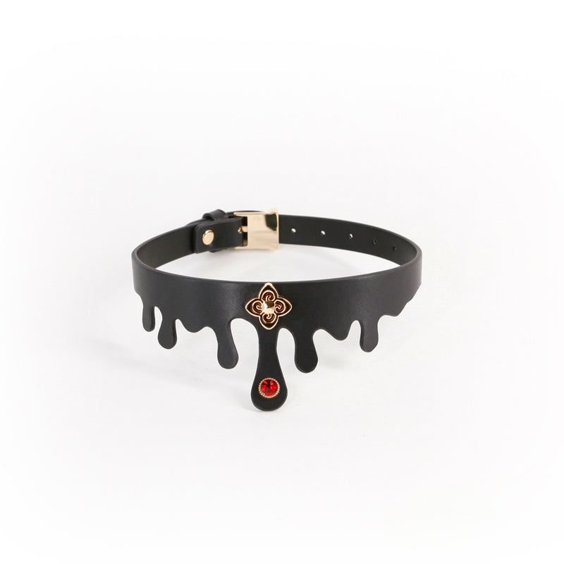 Fetish & Fashion Elvira Collar - Black