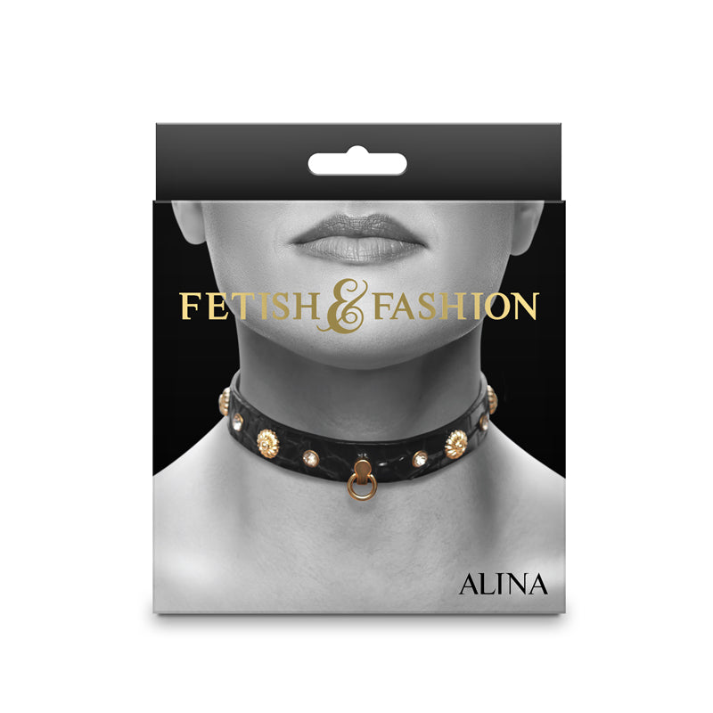 Fetish & Fashion Alina Collar - Black