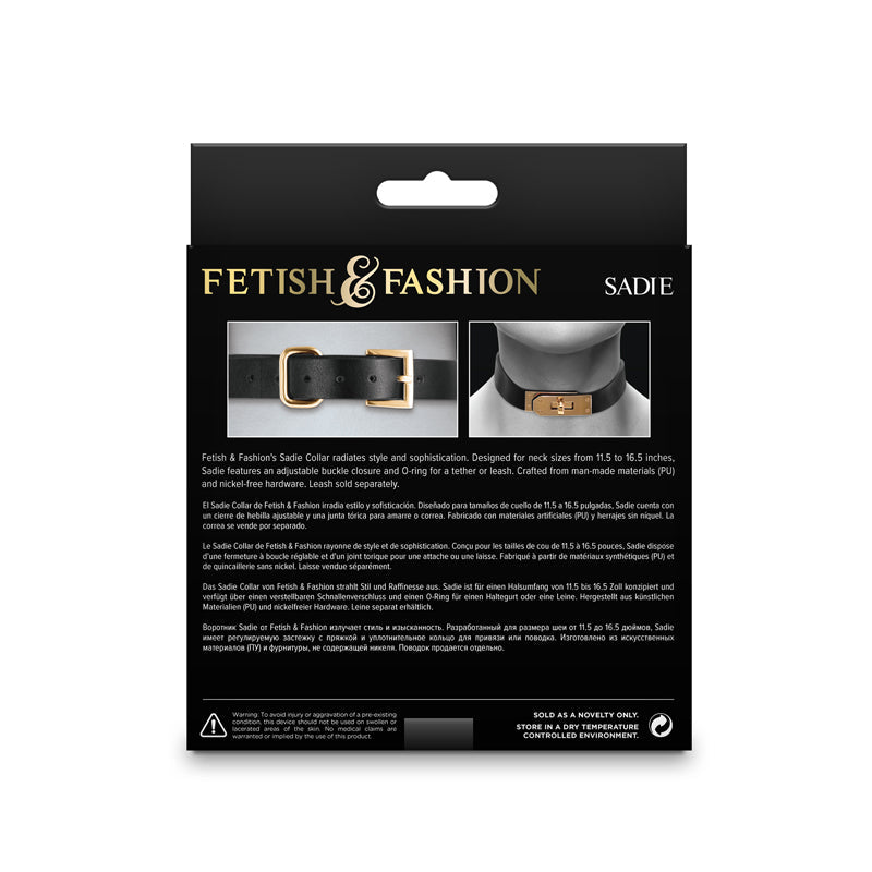 Fetish & Fashion Sadie Collar - Black