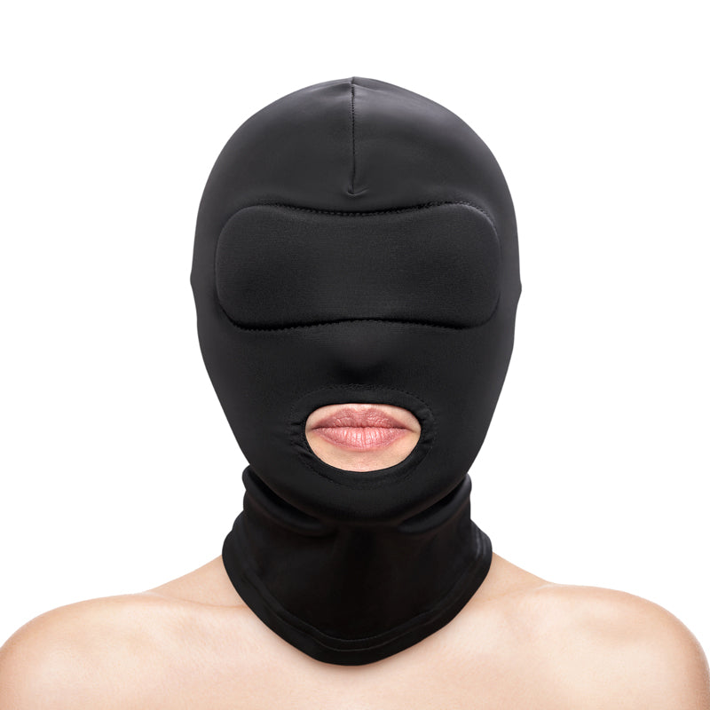 Fetish & Fashion Mouth Hood - Black