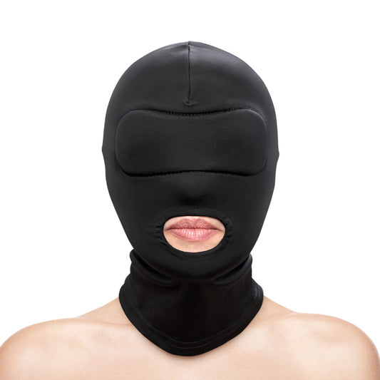 Fetish & Fashion Mouth Hood - Black