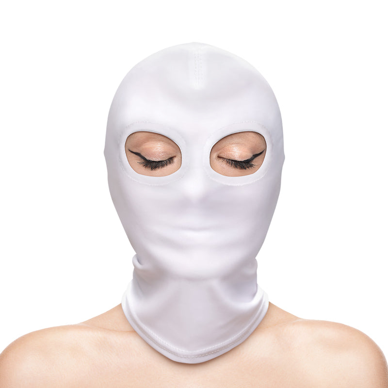 Fetish & Fashion Eyes Hood - White