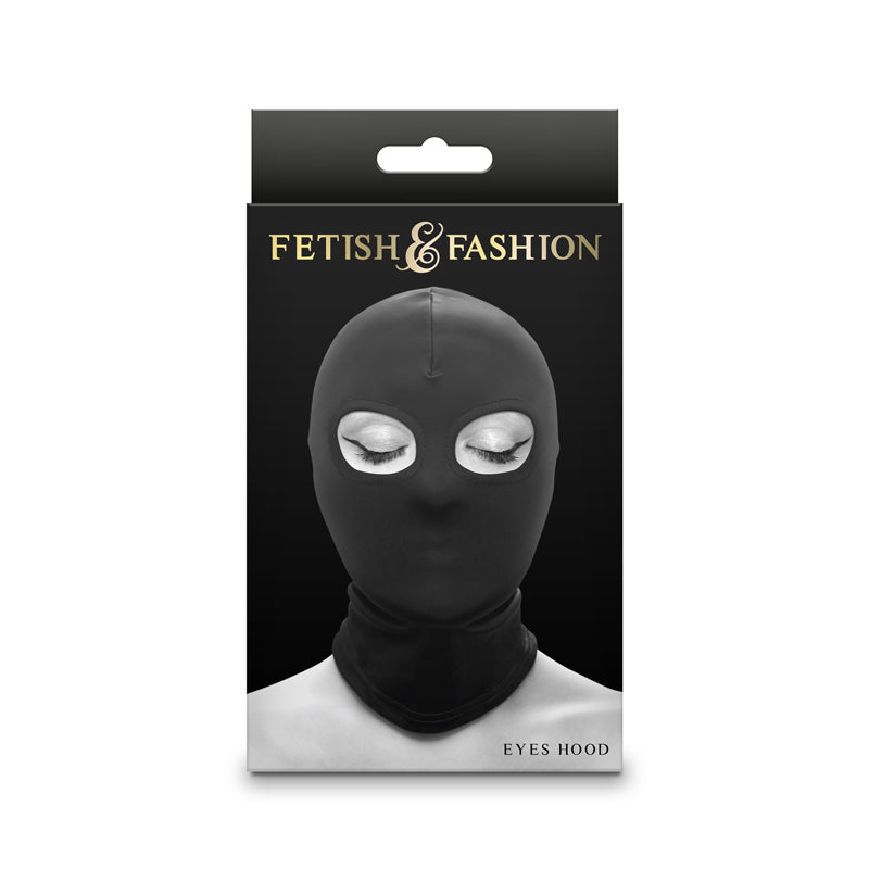 Fetish & Fashion Eyes Hood - Black