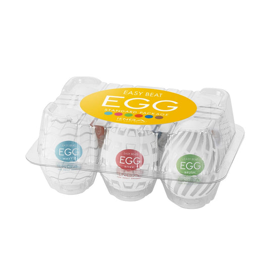 Tenga Egg New Standard Masturbator - 6 Pack - Thorn & Feather