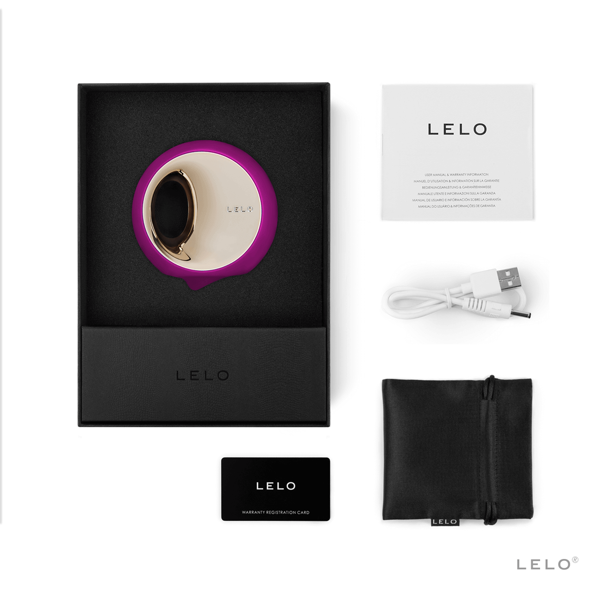 Lelo ORA 3 Oral Pleasure Simulator - Thorn & Feather