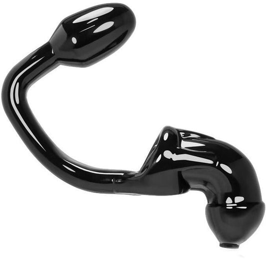 Oxballs Tailpipe Ass-Lock & Cock-Lock - Black