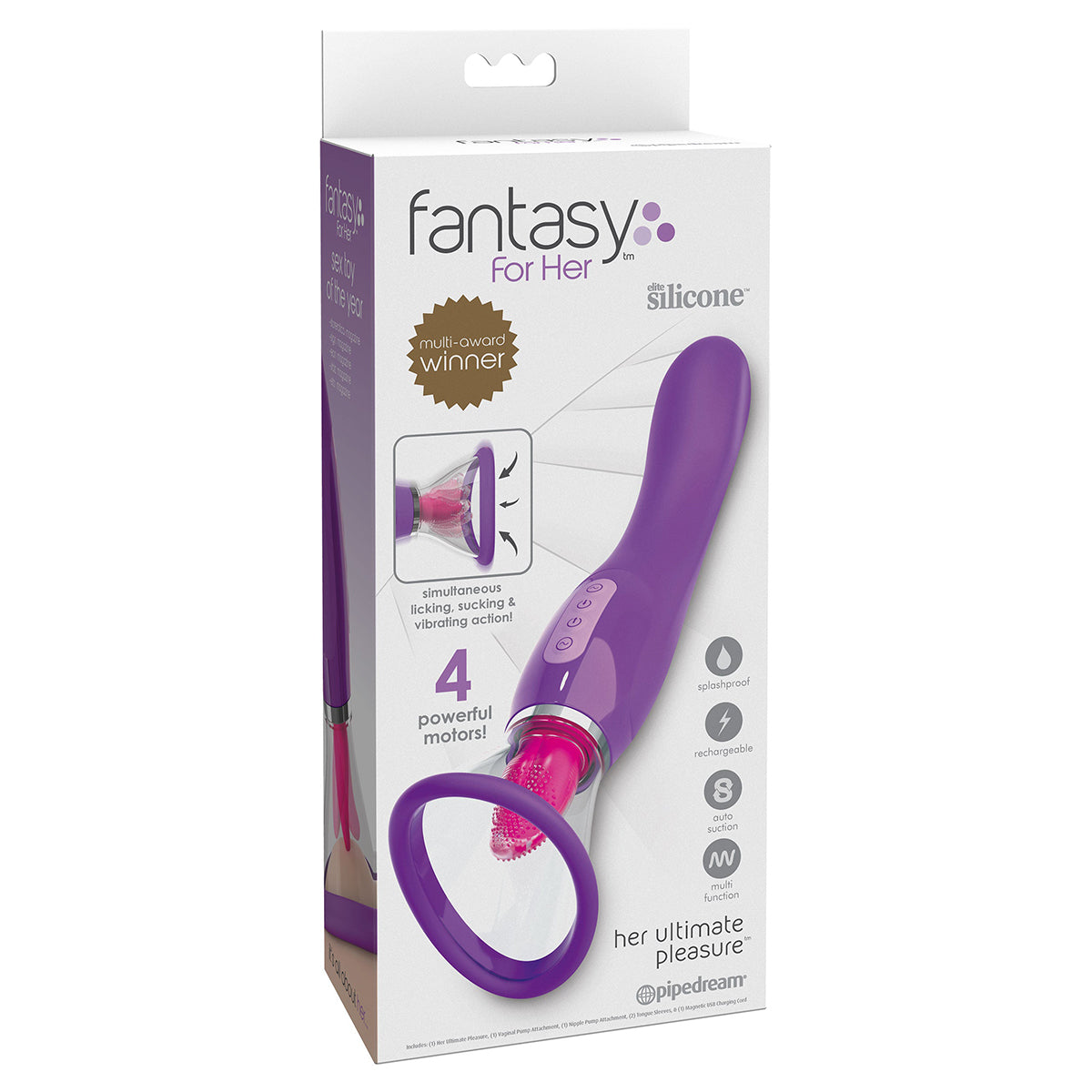 Fantasy For Her Her Ultimate Pleasure Double Ended Vibrator - Thorn & Feather