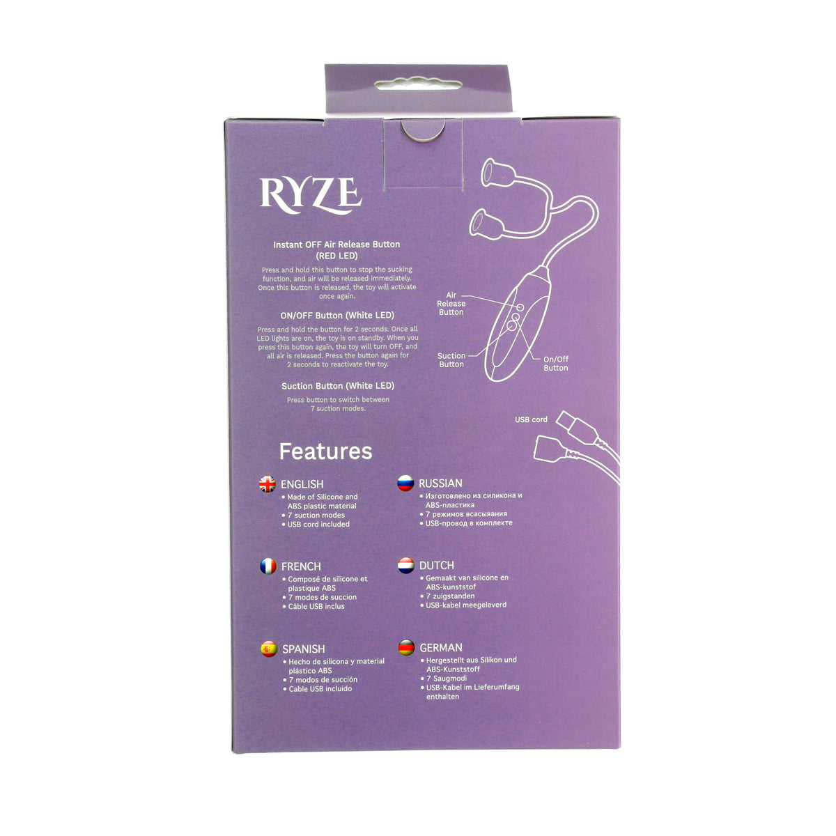 Ryze Rechargeable Auto Nipple Pump