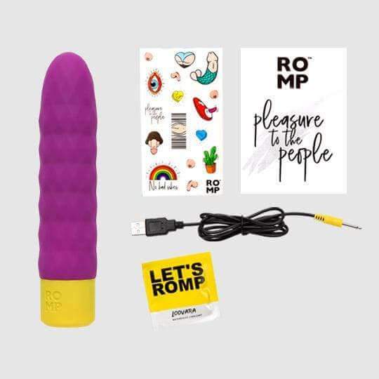 Romp Beat Bullet Vibrator - Purple - Thorn & Feather