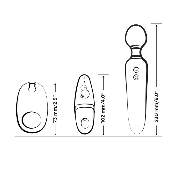 ROMP 3-Piece Pleasure Kit with Travel Pouch - Thorn & Feather