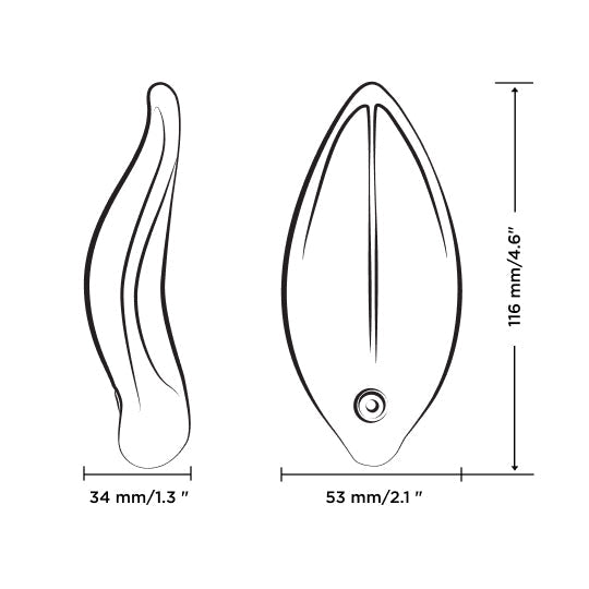 ROMP Wave Clitoral Vibrator - Green - Thorn & Feather