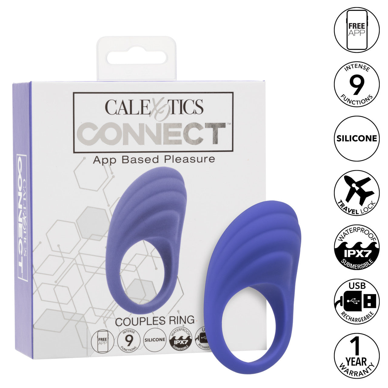 Connect App Controlled Couples Ring