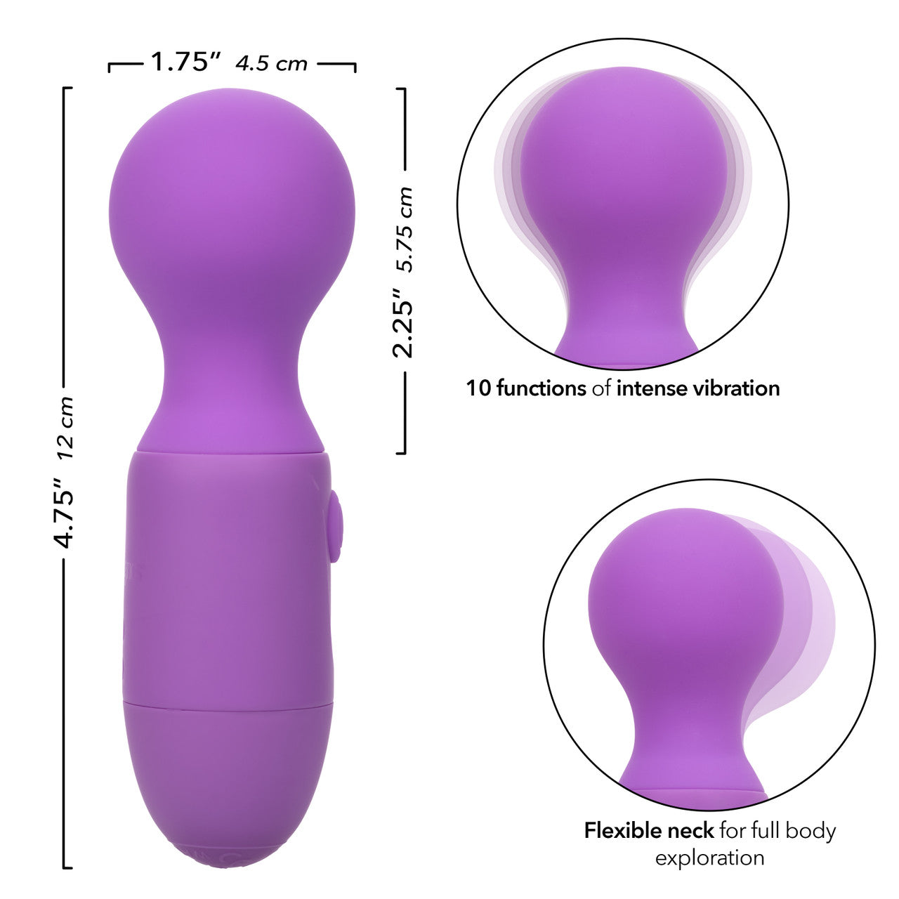 First Time Rechargeable Massager - Purple