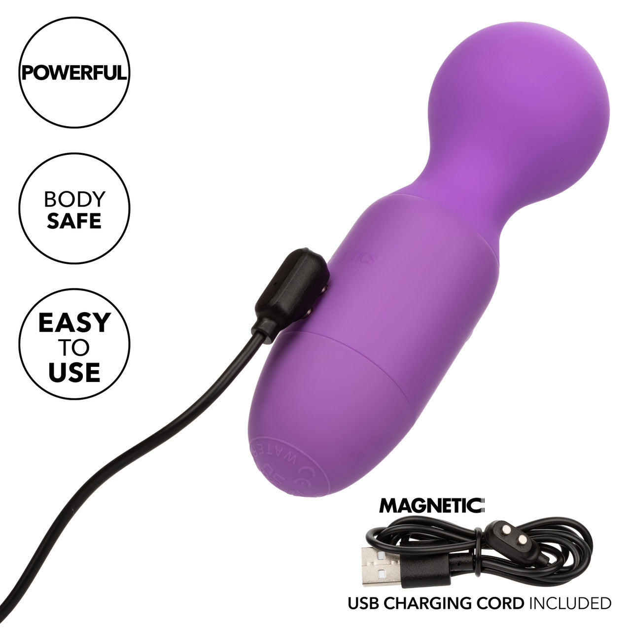 First Time Rechargeable Massager - Purple