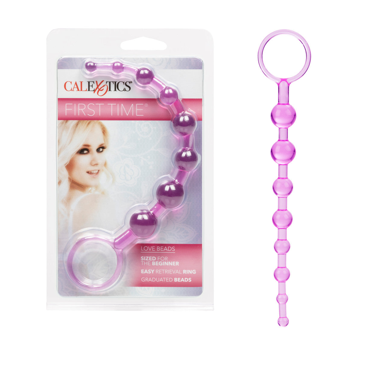 CalExotics First Time Love Beads - Pink - Thorn & Feather